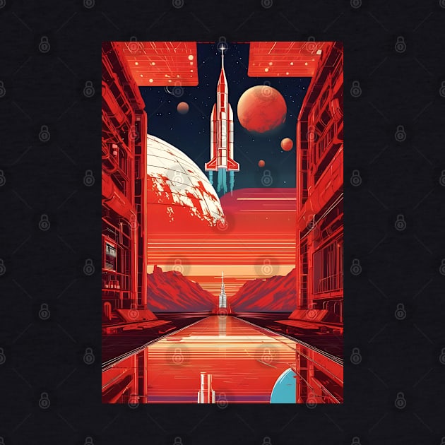 Soviet space art by Spaceboyishere